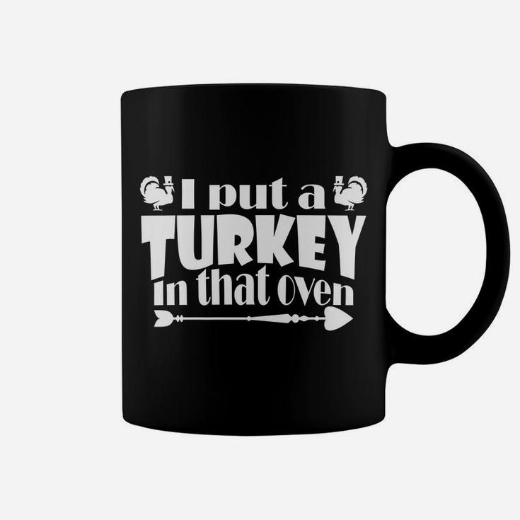 Mens Dad Pregnancy Announcement Thanksgiving Expecting Baby Funny Coffee Mug