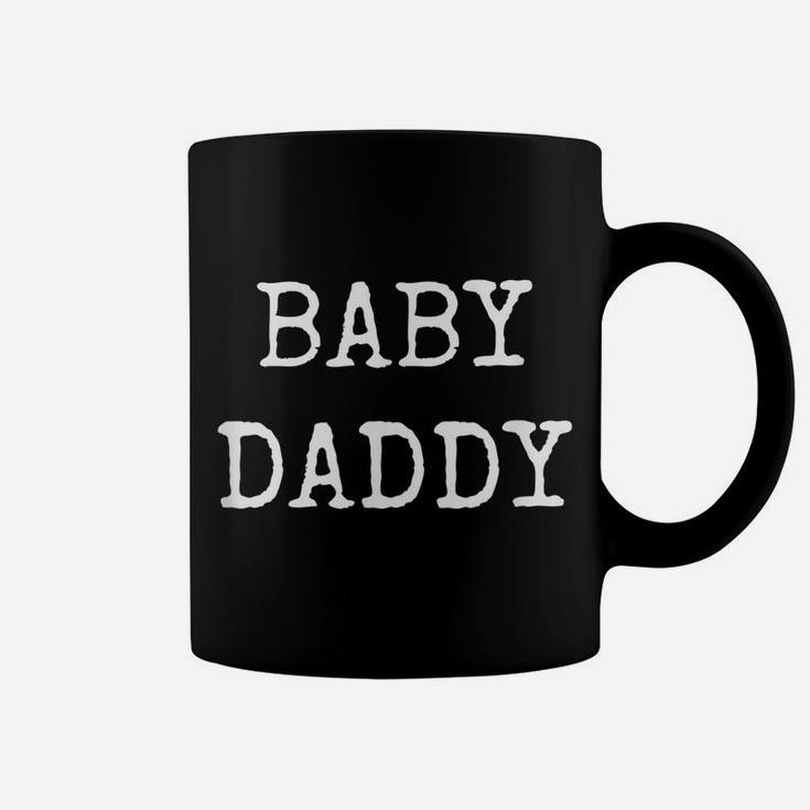 Mens Funny Father-To-Be Baby Daddy Tshirt For New Dads Coffee Mug