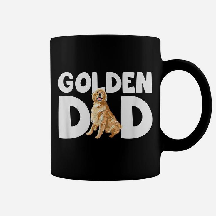 Mens Funny Golden Lover I Love My Golden Retriever Dad Pet Owner Coffee Mug