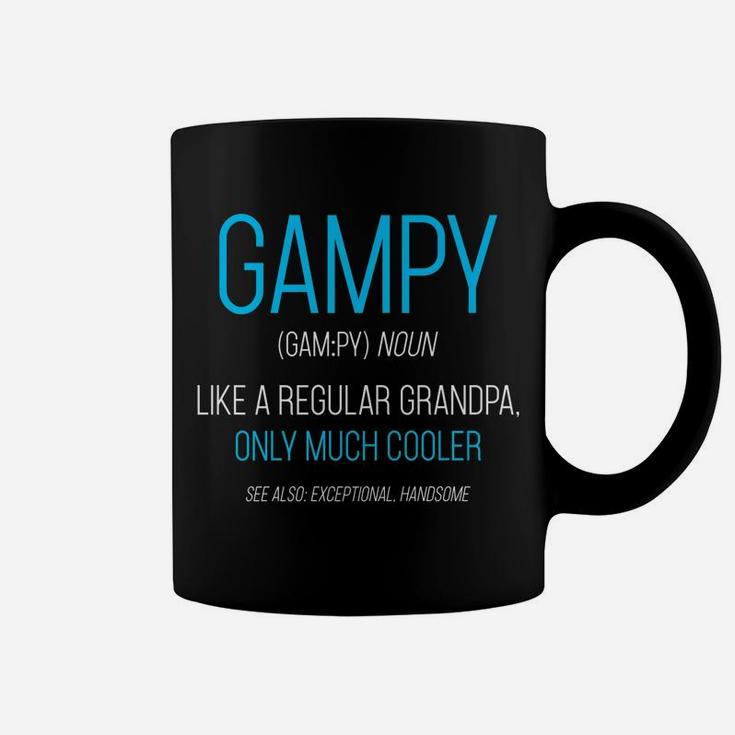 Mens Gampy Gift Like A Regular Grandpa Definition Cooler Coffee Mug
