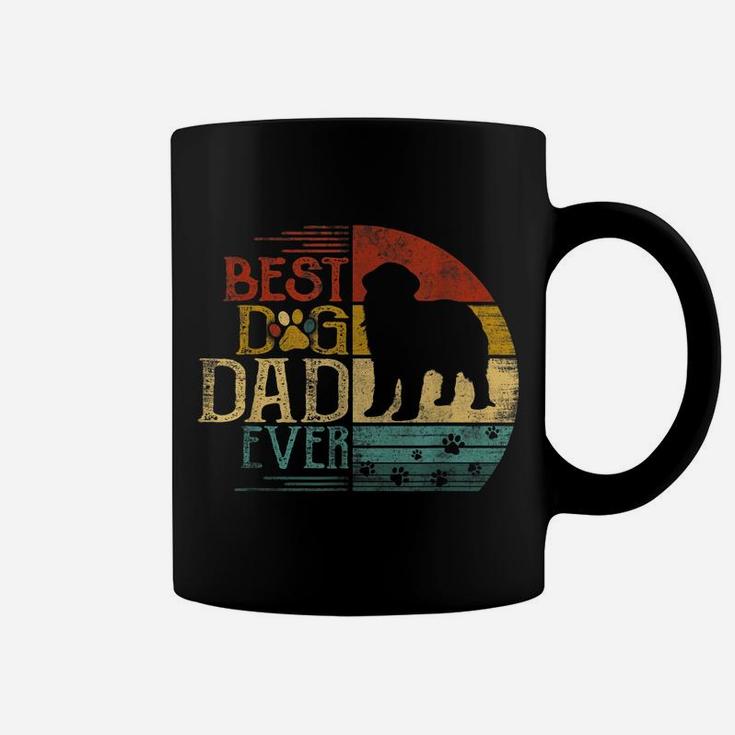 Mens Newfoundland Vintage Dog Dad Shirt Cool Father's Day Retro Coffee Mug
