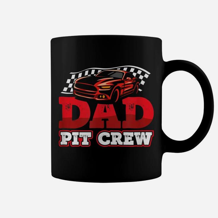 Mens Race Car Birthday Party Racing Family Dad Pit Crew Coffee Mug