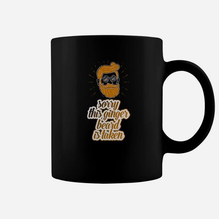 Mens Sorry This Ginger Beard Is Taken Valentines Day Coffee Mug