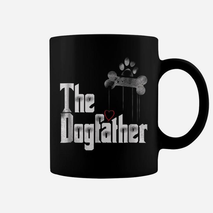 Mens The Dogfather Dad Dog, Funny Father's Day Tee Coffee Mug