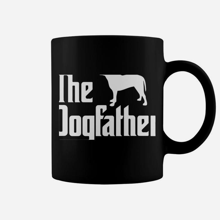Mens The Dogfather, Pitbull Dog Dad, Best Dog Daddy Ever Sweatshirt Coffee Mug