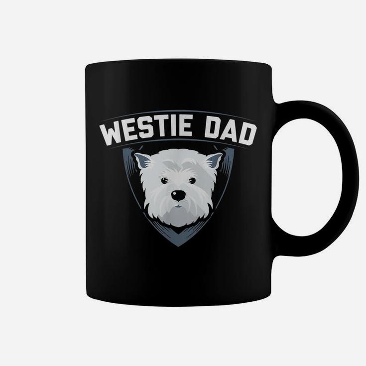 Mens Westie Dad Dog Owner West Highland White Terrier Coffee Mug