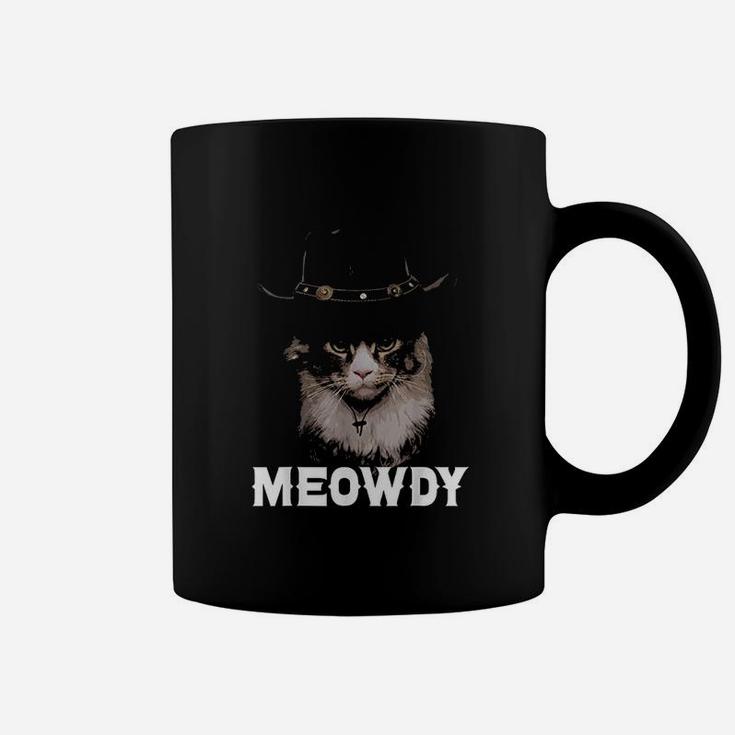 Meowdy Cowboy Cat Coffee Mug