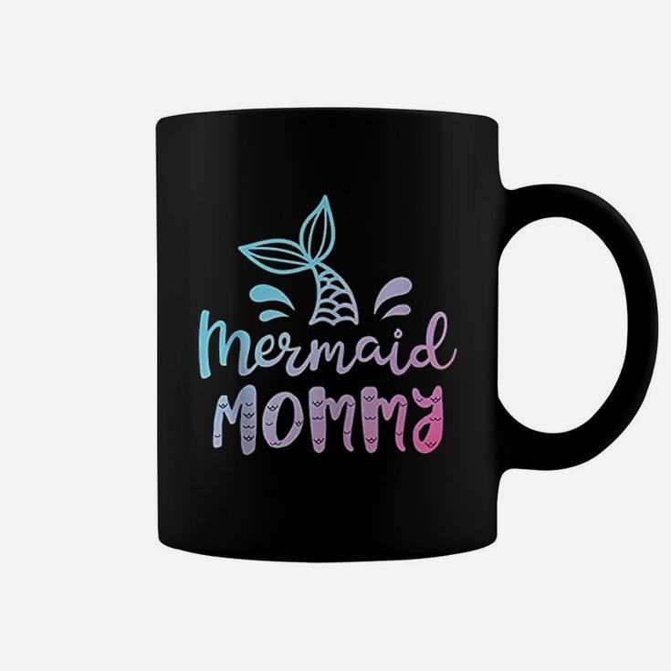 Mermaid Mommy Funny Women Mom Mama Family Matching Birthday Coffee Mug