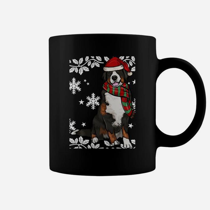 Merry Christmas Ornament Bernese Mountain Dog Xmas Santa Sweatshirt Coffee Mug