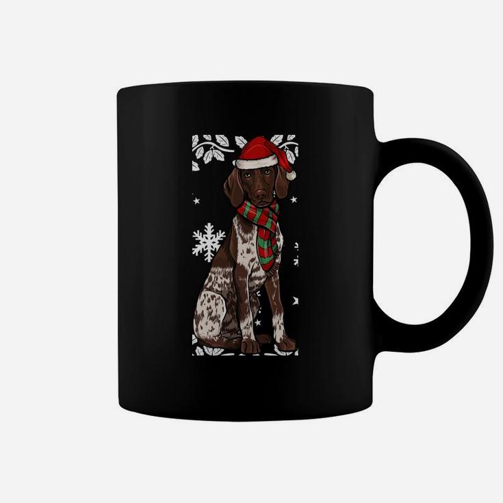 Merry Christmas Ornament German Shorthaired Pointer Xmas Sweatshirt Coffee Mug