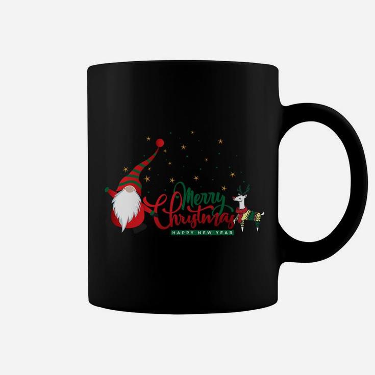 Merry Christmas Outfit Gift Cute Santa Claus Elf Reindeer Sweatshirt Coffee Mug