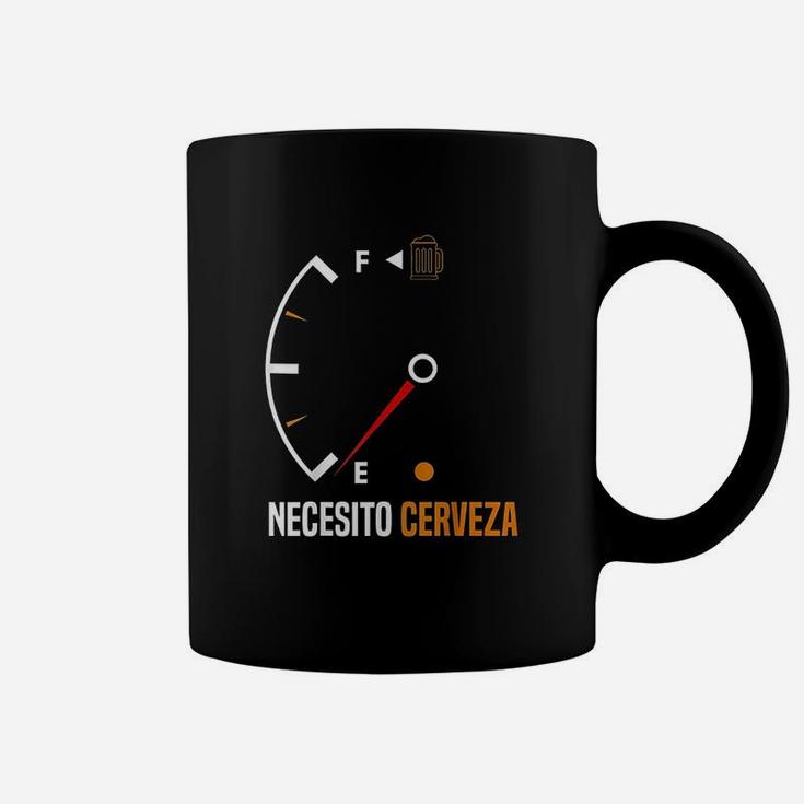 Mexican Beer Necesito Cerveza Cool  Funny Sayings Coffee Mug