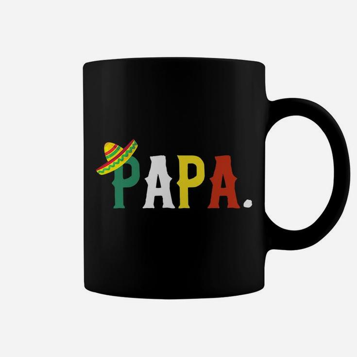 Mexican Fiesta Birthday Party Theme Papa Matching Family Dad Coffee Mug
