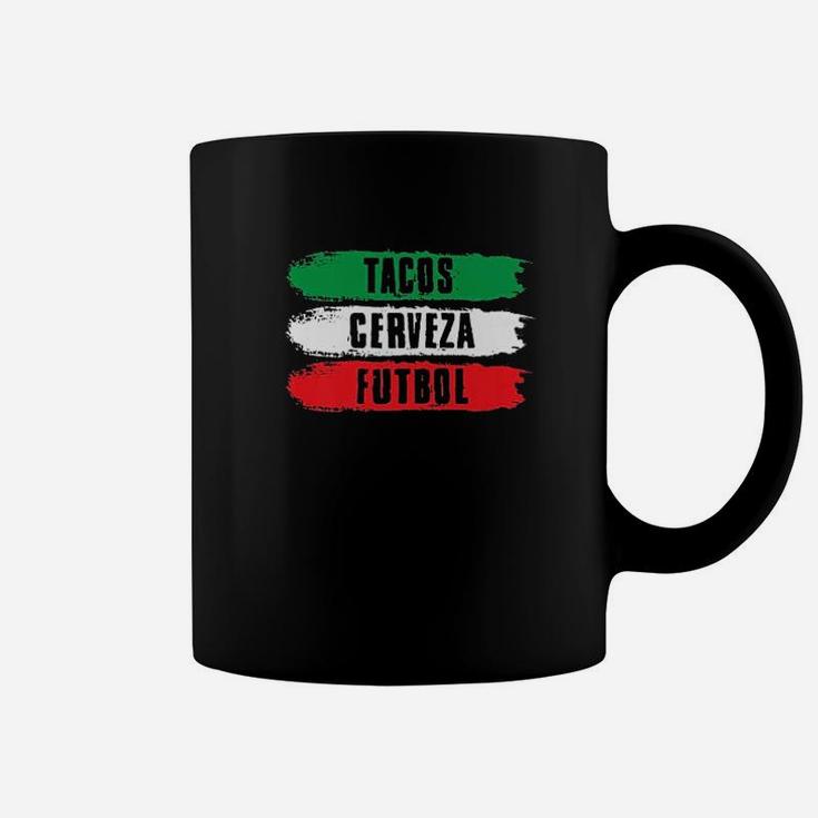 Mexican Pride Tacos Cerveza Futbol Coffee Mug