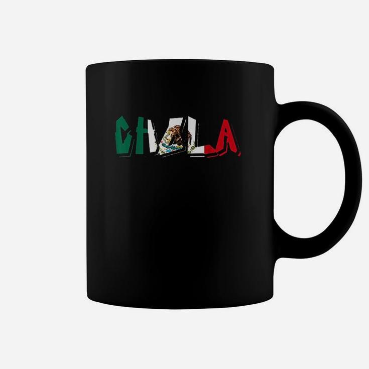 Mexico  Mexican Flag  Chola Coffee Mug