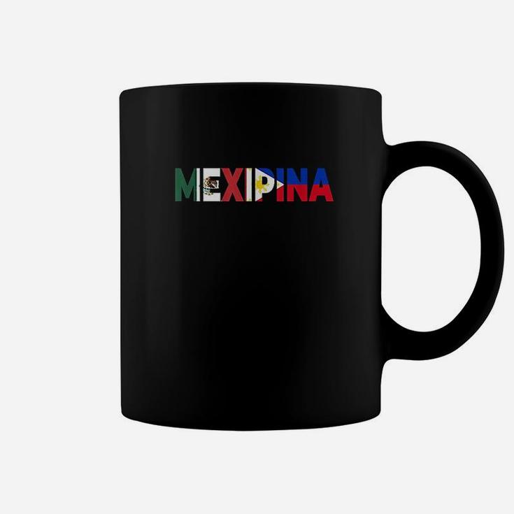 Mexipina Half Mexican Filipina With Mexico Philippines Flag Coffee Mug