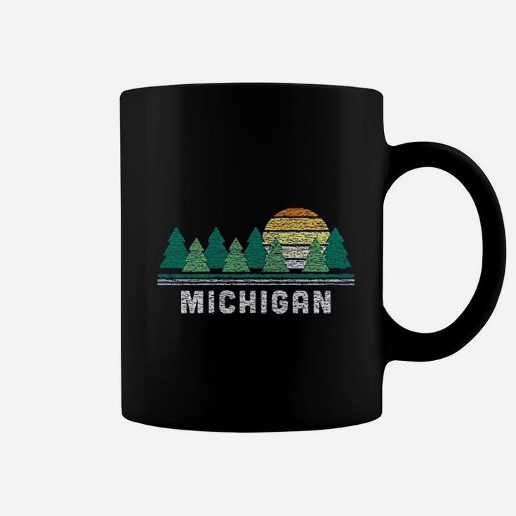 Michigan Pride Great Lakes State Up North Triblend Coffee Mug