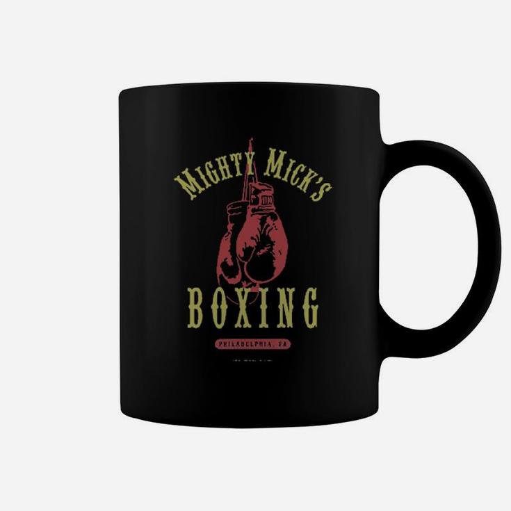 Mighty Mick's Boxing Gym Vintage Distressed And Faded Coffee Mug