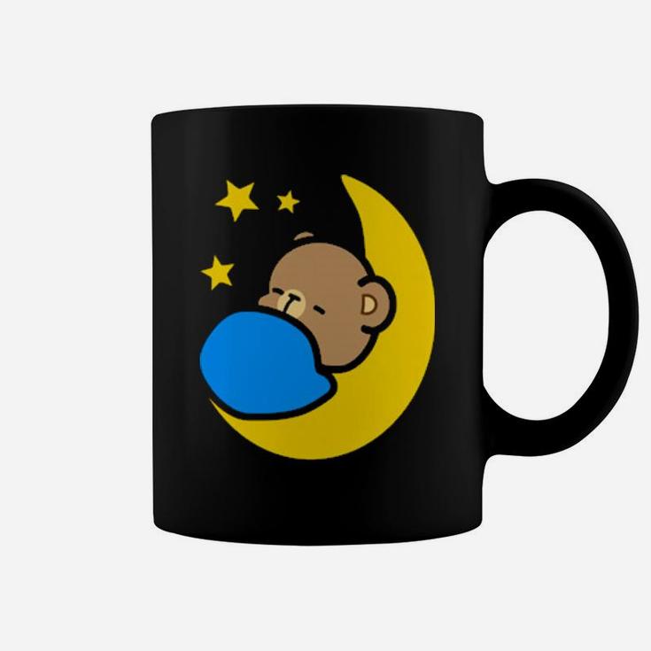 Milk Mocha Bear Heavenly Sleep Moon Stars Valentines Him Shirt Coffee Mug