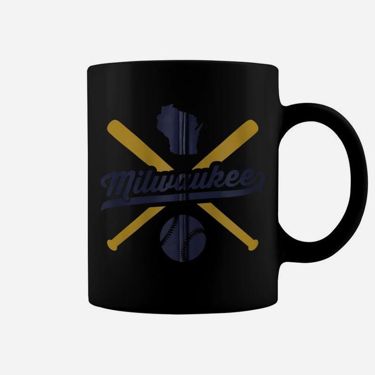 Milwaukee Baseball Vintage Wisconsin Pride Love City Zip Hoodie Coffee Mug