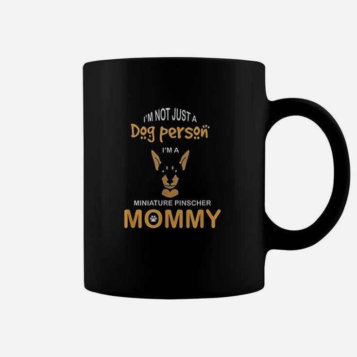 Min Pin Mom Dog Mommy Doberman Coffee Mug