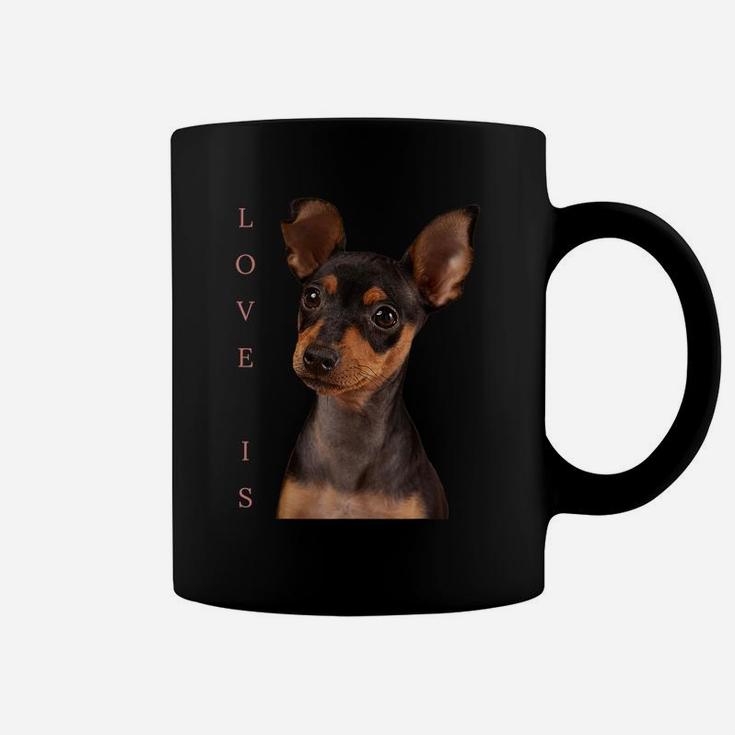 Miniature Pinscher Shirt Dog Mom Dad Tshirt Love Puppy Pet Coffee Mug