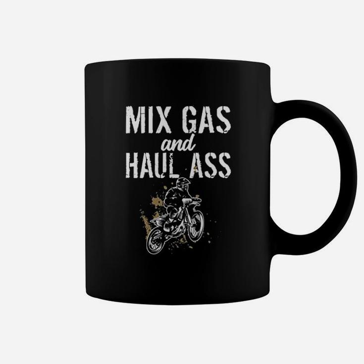 Mix Gas And Haul Mixing Gas Hauling Motocross Coffee Mug
