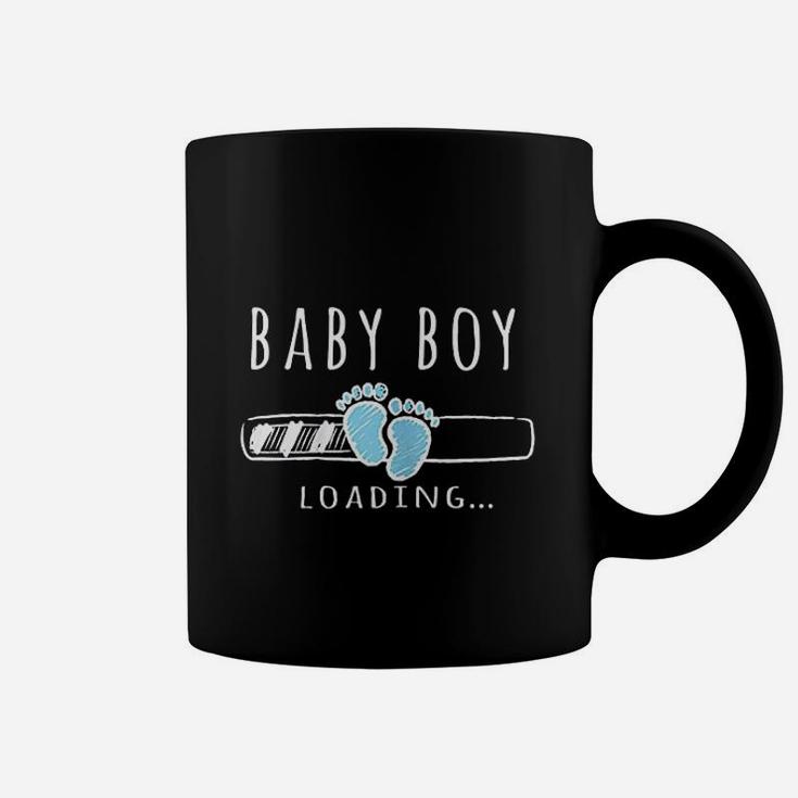Mom Baby Boy Loading Coffee Mug
