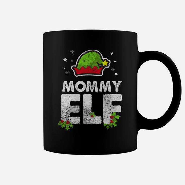 Mommy Elf Matching Family Christmas Coffee Mug