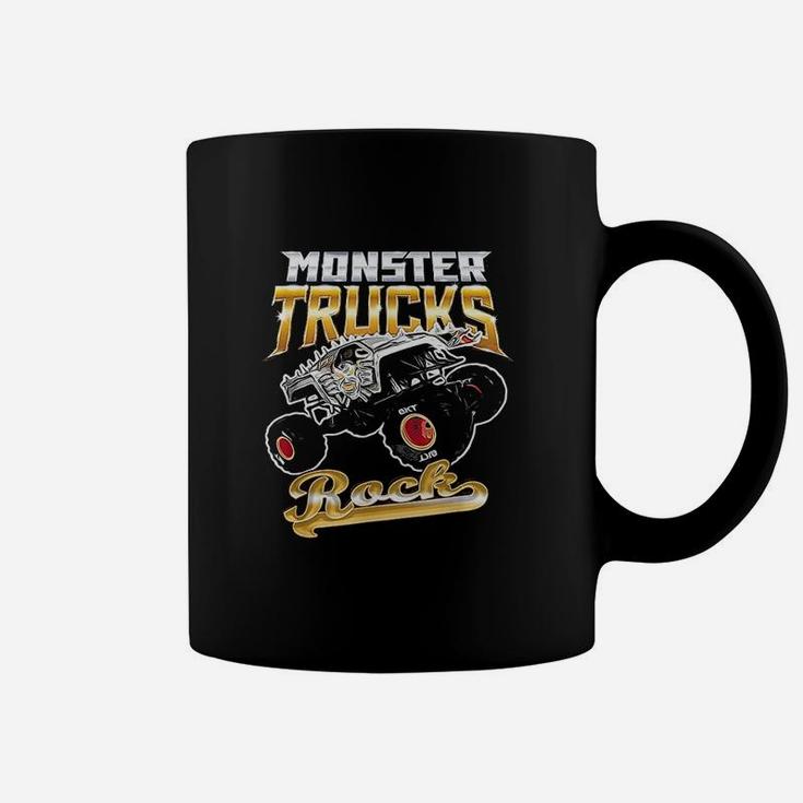 Monster Trucks Rock Coffee Mug