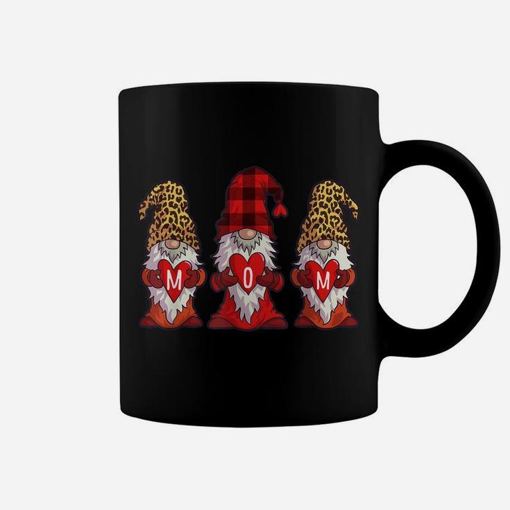 Mothers Day Shirt Gnomes Women Red Buffalo Plaid Leopard Coffee Mug
