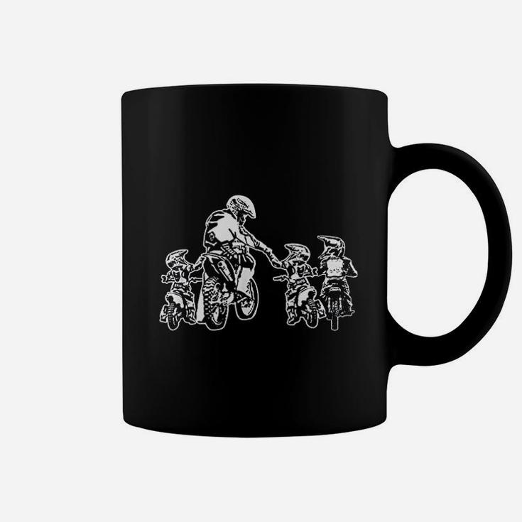 Motocross Dad And Son Coffee Mug