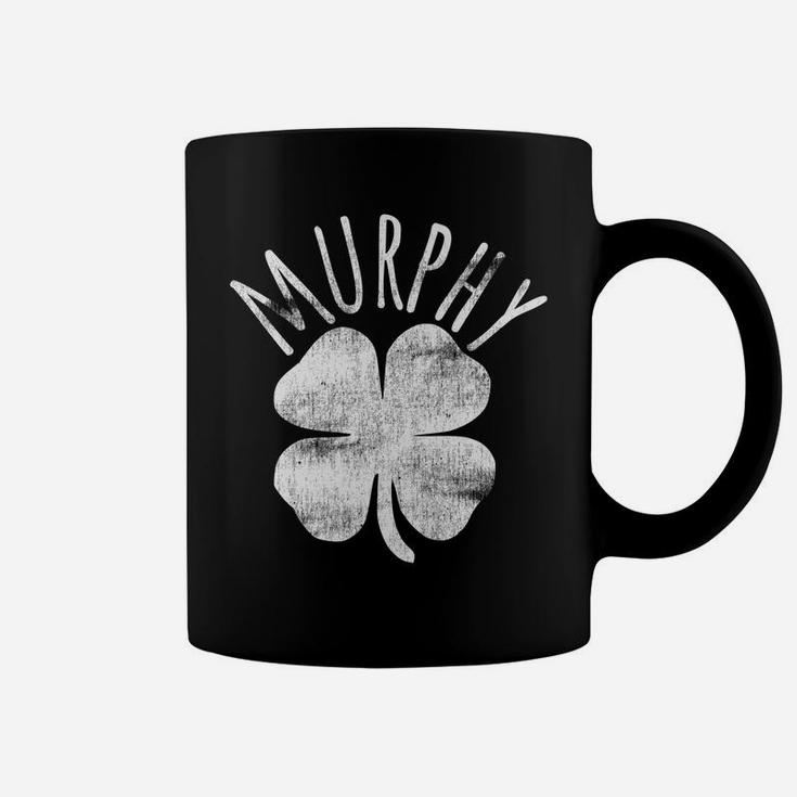 Murphy Irish Clover St Patrick's Day Matching Family Gift Coffee Mug