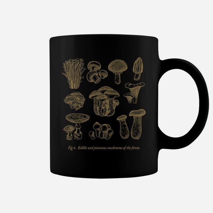 Mushrooms Foraging Forest Cottagecore Aesthetic Goblincore Coffee Mug