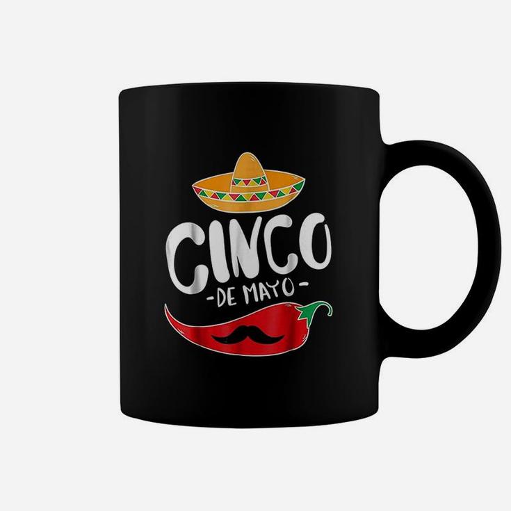 Mustache Cinco De Mayo Coffee Mug