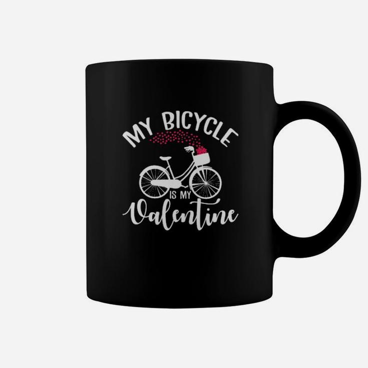 My Bicycle Is My Valentine Coffee Mug