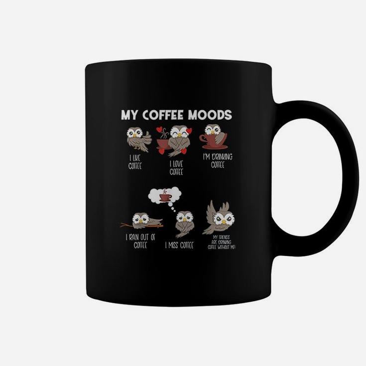 My Coffee Moods Owl Coffee Mug