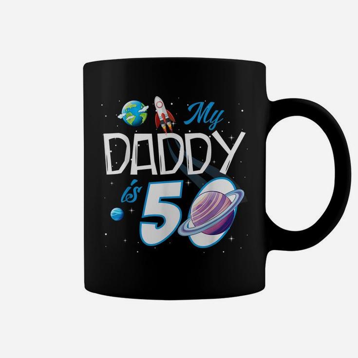 My Dad Is 50 Years Funny Daddy Father 50Th Years Birthday Coffee Mug