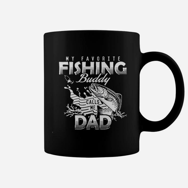 My Favorite Fishing Buddy Call Me Dad Coffee Mug