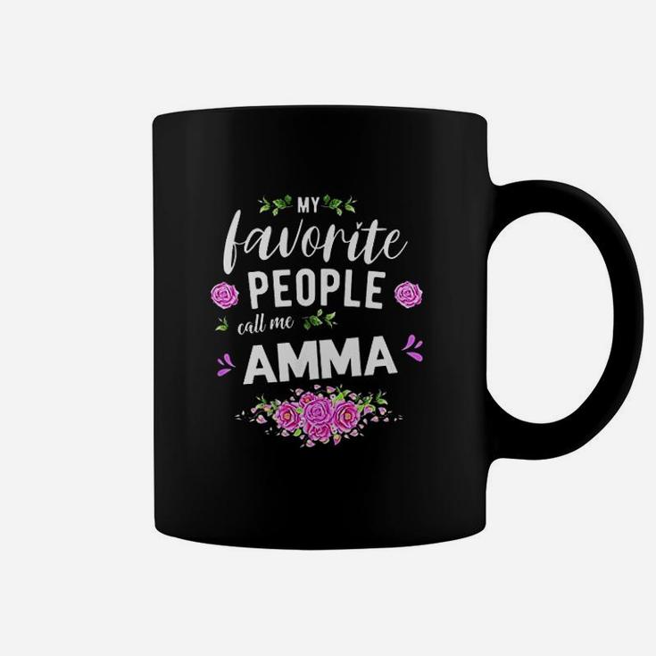 My Favorite People Call Me Amma Coffee Mug