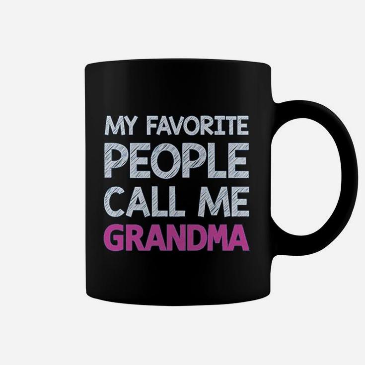 My Favorite People Call Me Grandma Coffee Mug