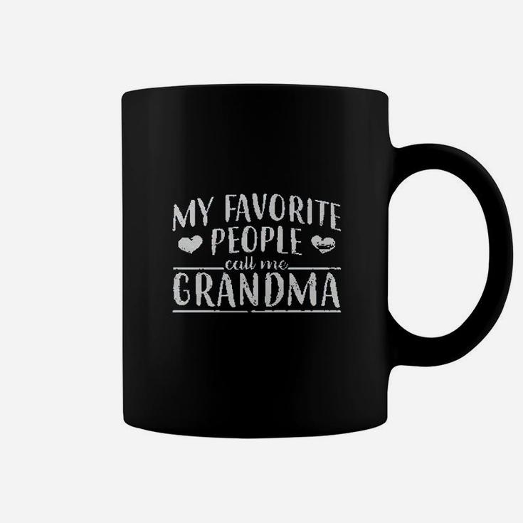 My Favorite People Call Me Grandma Mens Coffee Mug