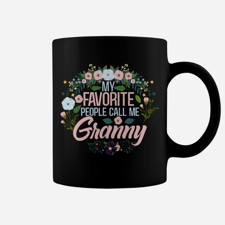 My Favorite People Call Me Granny, Xmas Momgrandma Sweatshirt Coffee Mug