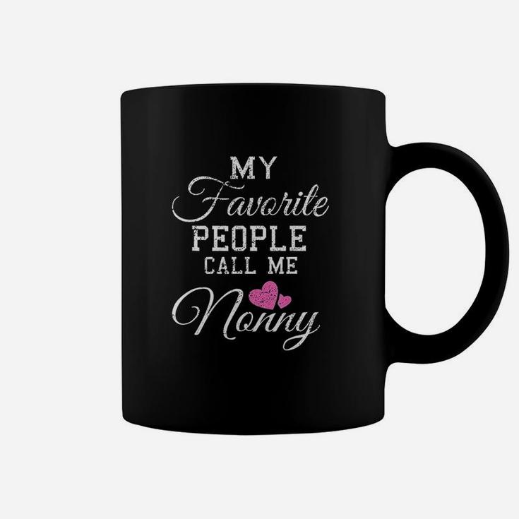 My Favorite People Call Me Nonny Grandma Gift Coffee Mug