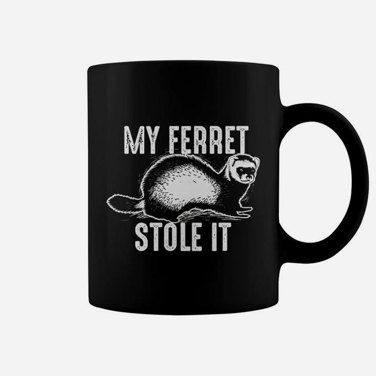 My Ferret Stole It Coffee Mug