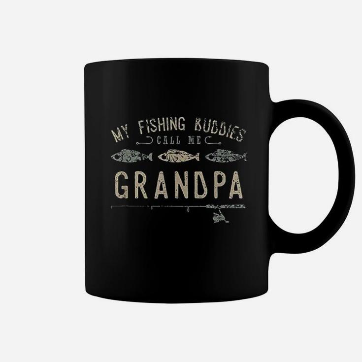 My Fishing Buddies Call Me Grandpa Coffee Mug