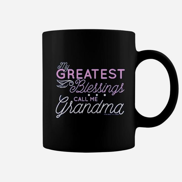 My Greatest Blessings Call Me Grandma Coffee Mug