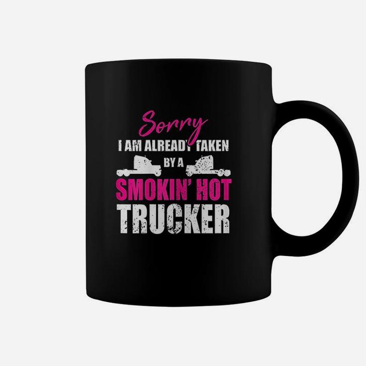 My Husband Is A Truck Driver Coffee Mug