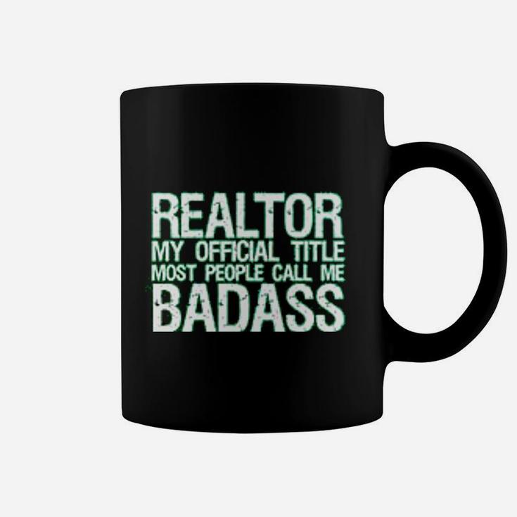 My Official Title Real Estate Agent Gifts Realtor Job Coffee Mug