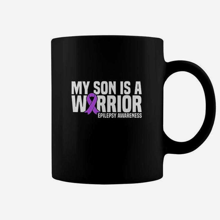 My Son Is A Purple Ribbon Coffee Mug